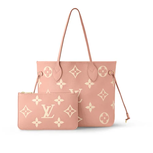 LV-2025-05-19T171232.296-4732ca2c7a03.webp Louis Vuitton Neverfull MM Tote Bag Monogram Empreinte Trianon Pink / Cream 31cm M46329, Designer Handbags, Womens Purse, luxury bags