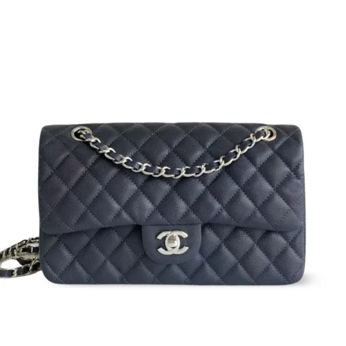 LV-2025-05-20T153535.942-afaacdf70938.webp Chanel Classic Flap Bag 25 cm Navy Blue Silver-Tone Hardware A01112, Designer Handbag, Women’s Purse, Designer Handbags, Women’s Purse, luxury bags, Chanel bags