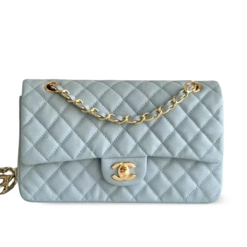 LV-2025-05-20T154238.943-07a5f9e16358.webp Chanel Classic Flap Bag 25 cm Light Blue Caviar Gold-Tone Hardware A01112, Designer Handbags, Women’s Purse, luxury bags, Chanel bags