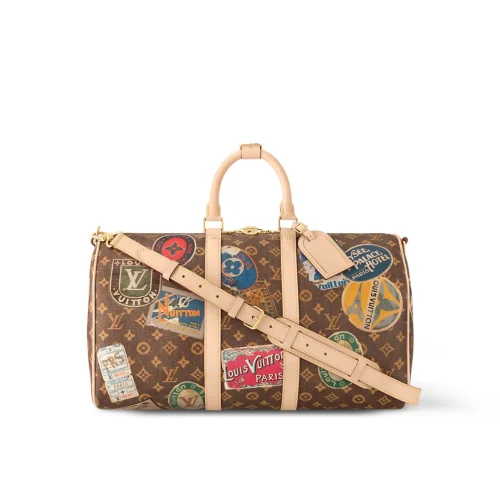 Louis Vuitton Keepall Bandoulire 45 Other Monogram Canvas Travel 45cm M24960, Designer Handbags, luxury bags