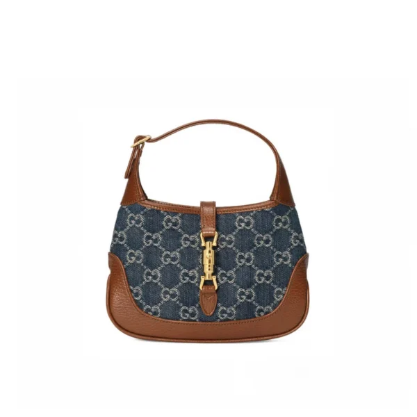LV-2025-05-29T120746.909-bffdf5a0abb4.webp Gucci Jackie 1961 Mini Shoulder Bag in Blue Jacquard Denim 19cm