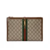 Gucci Jackie GG Coated Canvas Jackie 1961 Pouch Clutch Bag 30.5cm