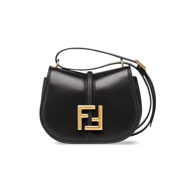 LV-3-1-90dc60990ae0.webp Fendi C’mon Medium Shoulder Bag Black 21cm/ 8.3in
