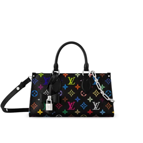 LV-4-2-36a5fcc16441.webp Louis Vuitton LV x TM OnTheGo East West Chain Handbag 25cm M13260, Designer Handbags, Womens Purse, luxury bags