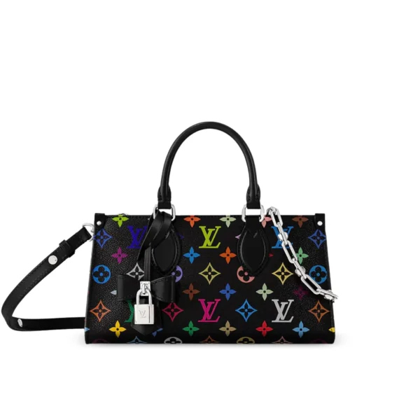 LV-4-2-36a5fcc16441.webp Louis Vuitton LV x TM OnTheGo East West Chain Handbag 25cm M13260, Designer Handbags, Womens Purse, luxury bags