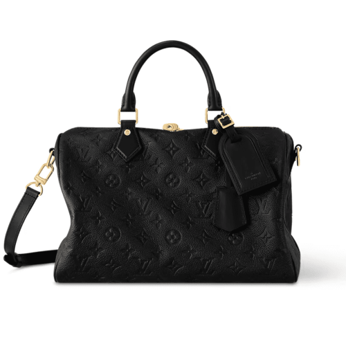 LV-5-1-aae53727be22.webp Louis Vuitton Speedy Soft 30 Monogram Empreinte Black 30cm M47186, Designer Handbags, Womens Purse, luxury bags