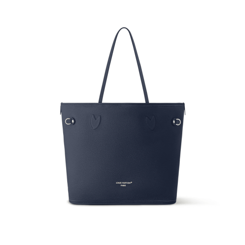 LV-7-4-9c0f2fb80708.webp Louis Vuitton Neverfull Inside Out MM Medium Navy Tote Bag 31cm/12.2in M14904, Designer Handbags, Womens Purse, luxury bags