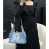 LV-7-4e5b4265dd72.webp Chanel 25 Small Handbag Crossbody Bag Blue 30cm, Designer Handbags, Women’s Purse, luxury bags, Chanel bags