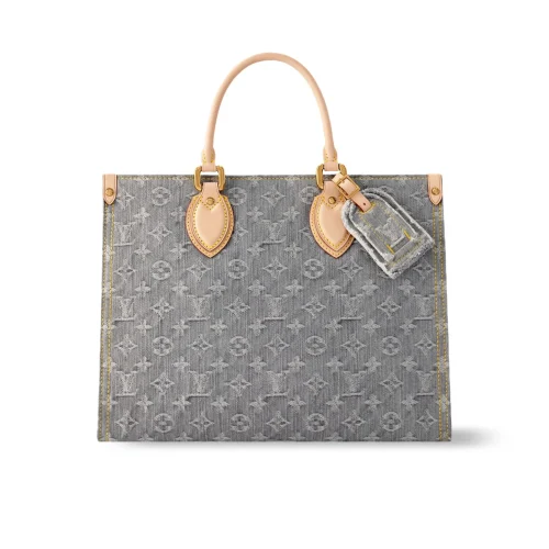 LV-83-260a739105c5.webp Louis Vuitton OnTheGo MM Bag ‘Washed Grey M13189 32cm/ 12.6in, Designer Handbags, Womens Purse, luxury bags