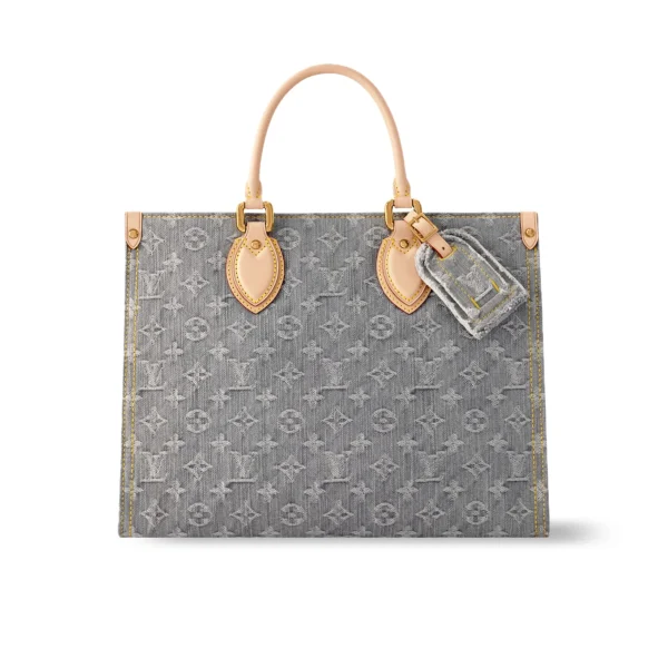 LV-83-260a739105c5.webp Louis Vuitton OnTheGo MM Bag ‘Washed Grey M13189 32cm/ 12.6in, Designer Handbags, Womens Purse, luxury bags