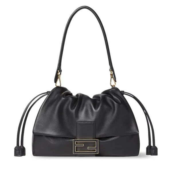 LV-84-2-1-6880ac158aaa.webp Fendi Mamma Baguette Large Black Nappa Leather Bag 31.5cm