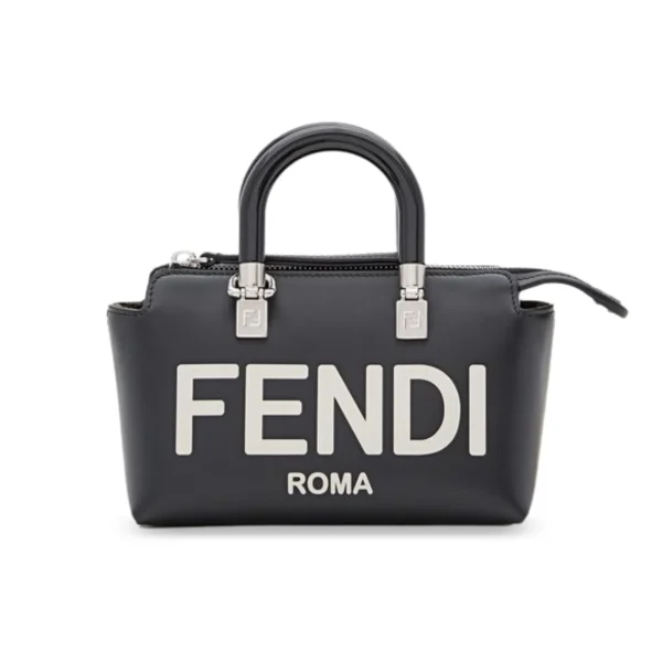 Fendi By The Way Leather Mini Bag Black 18cm