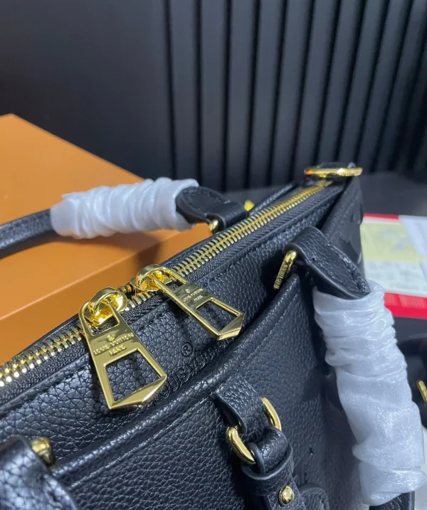 LV5-5-4f2cd5aecda8.webp Louis Vuitton Trianon Pm Monogram Empreinte Black 28Cm M46488, Designer Handbags, Womens Purse, luxury bags