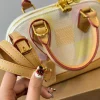 LV6-1-2-763019d1b36f.webp Louis Vuitton Alma Bb Damier Canvas Peach 23Cm N40516, Designer Handbags, Womens Purse, luxury bags
