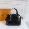 LVAB1-c4e4361ae5e8.webp Louis Vuitton Alma Bb Monogram Vernis Leather Black 25Cm, Designer Handbags, Womens Purse, luxury bags