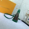 LVAG6-7a3b35f58bb6.webp Louis Vuitton Mini Alma Monogram Canvas Mix With Green 18Cm M83204, Designer Handbags, Womens Purse, luxury bags