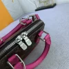 LVAP3-faf8d3b2675e.webp Louis Vuitton Mini Alma Monogram Canvas Mix With Pink 18Cm M83206, Designer Handbags, Womens Purse, luxury bags