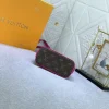 LVAP6-1a1fe11a0594.webp Louis Vuitton Mini Alma Monogram Canvas Mix With Pink 18Cm M83206, Designer Handbags, Womens Purse, luxury bags