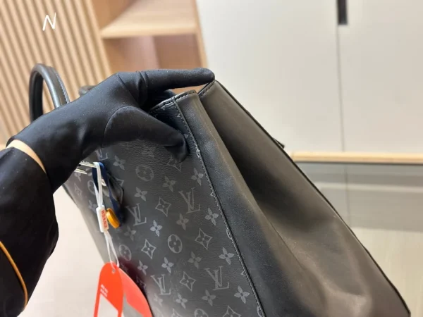 LVB03-1-1-f05bd43b767c.webp Louis Vuitton Monogram Eclipse Grand Sac Tote Black 33Cm, Designer Handbags, Womens Purse, luxury bags