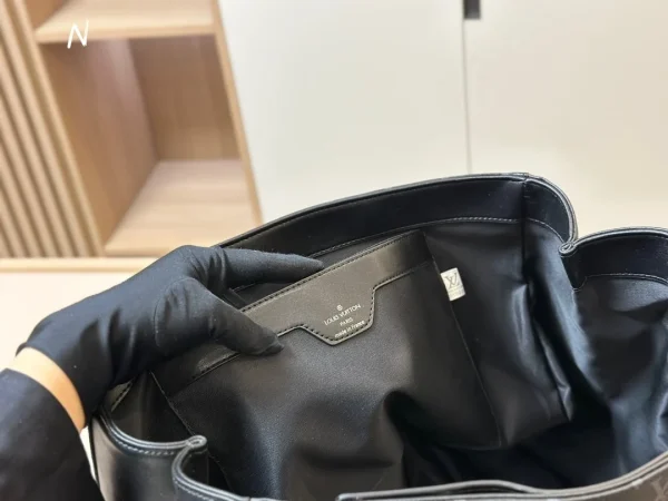 LVB05-1-1-01315ecdead4.webp Louis Vuitton Monogram Eclipse Grand Sac Tote Black 33Cm, Designer Handbags, Womens Purse, luxury bags
