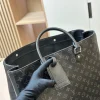 LVB07-1-1-2795906befed.webp Louis Vuitton Monogram Eclipse Grand Sac Tote Black 33Cm, Designer Handbags, Womens Purse, luxury bags