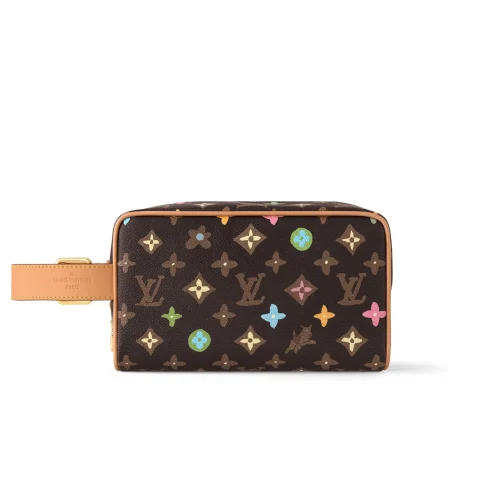 LVB1-1-13-01f3abdd1cbd.webp Louis Vuitton Locker Dopp Kit Monogram Craggy Chocolate 28Cm M47069, Designer Handbags, Womens Purse, luxury bags