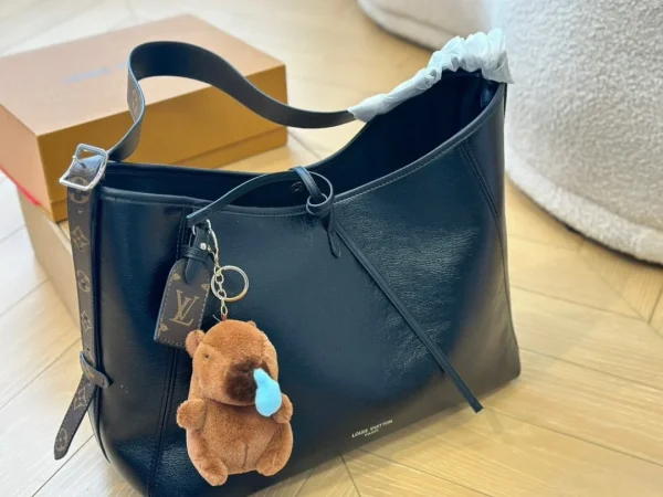 LVB1-1-3-fa8a3877a4b6.webp Louis Vuitton Carryall Dark Mm Black 39Cm M25143, Designer Handbags, Womens Purse, luxury bags