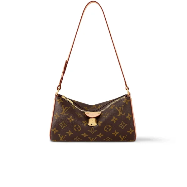 LVB1-1-4-b11b33e0b2c4.webp Louis Vuitton Pochette Tirette Monogram Canvas 23Cm M47123, Designer Handbags, Womens Purse, luxury bags