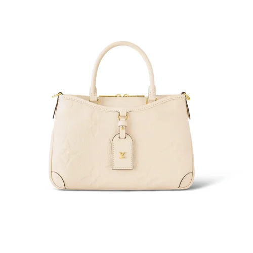Louis Vuitton Trianon Pm Monogram Empreinte White 28Cm M46503, Designer Handbags, Womens Purse, luxury bags