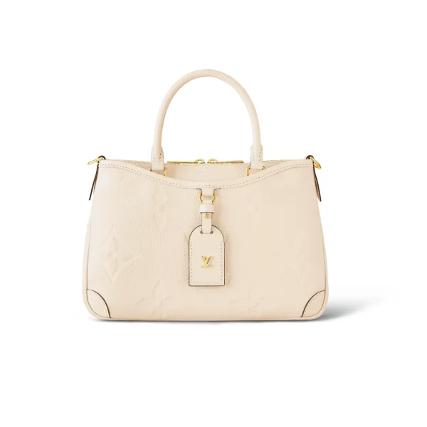 LVB1-2-1-1-3d20f49ad2c9.webp Louis Vuitton Trianon Pm Monogram Empreinte White 28Cm M46503, Designer Handbags, Womens Purse, luxury bags