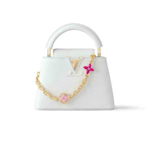 LVB1-3-1-2-463f6fa3ae48.webp Louis Vuitton Capucines Mini White 21Cm M23718, Designer Handbags, Womens Purse, luxury bags