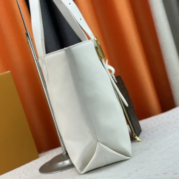 LVB1-59-74a529acea3b.webp Louis Vuitton Low Key Cabas Mm Grained Calfskin White 47cm/ 18.5in, Designer Handbags, Womens Purse, luxury bags
