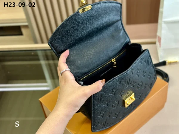 LVB109-77c0d2c3dd9b.webp Louis Vuitton Tilsitt Bag Monogram Black 23Cm, Designer Handbags, Womens Purse, luxury bags