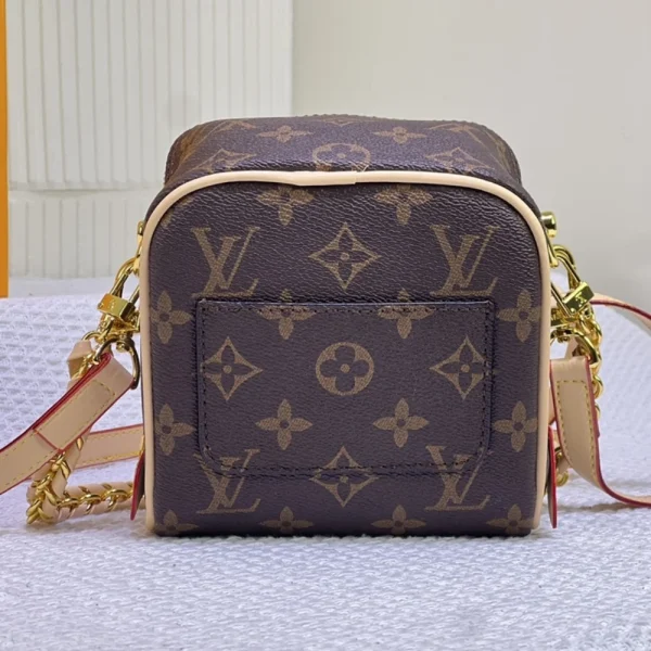 LVB3-5-416a20419e0f.webp Louis Vuitton Just In Case Monogram Canvas Leather Brown 13Cm M47096, Designer Handbags, Womens Purse, luxury bags