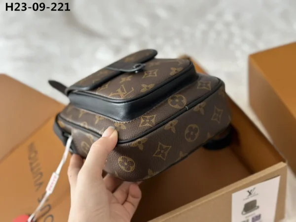 LVB306-f04189c1d8b5.webp Louis Vuitton Christopher Wearable Wallet Monogram Brown 18Cm M69404, Designer Handbags, Womens Purse, luxury bags