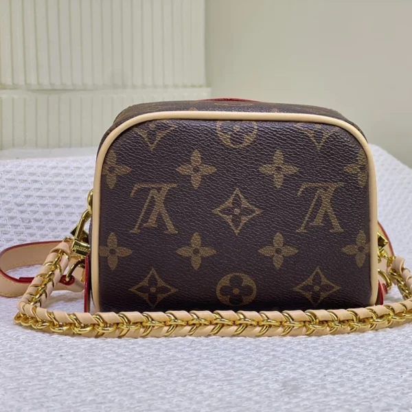 LVB4-5-1-f4be814f68b4.webp Louis Vuitton Just In Case Monogram Canvas Leather Brown 13Cm M47096, Designer Handbags, Womens Purse, luxury bags
