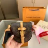 LVB703-884e6dcddfbc.webp Louis Vuitton Chantilly Micro Bag Brown 12Cm M46643, Designer Handbags, Womens Purse, luxury bags