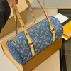 LVB8-e48b7b70b9ec.webp Louis Vuitton Hills Pochette Denim Blue 27Cm M82949, Designer Handbags, Womens Purse, luxury bags