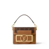 LVBAGS-1-600-_C3_97-600-px-2-227656ea37eb.webp Louis Vuitton Mini Dauphine Lock Xl Brown 20Cm M46537, Designer Handbags, Womens Purse, luxury bags