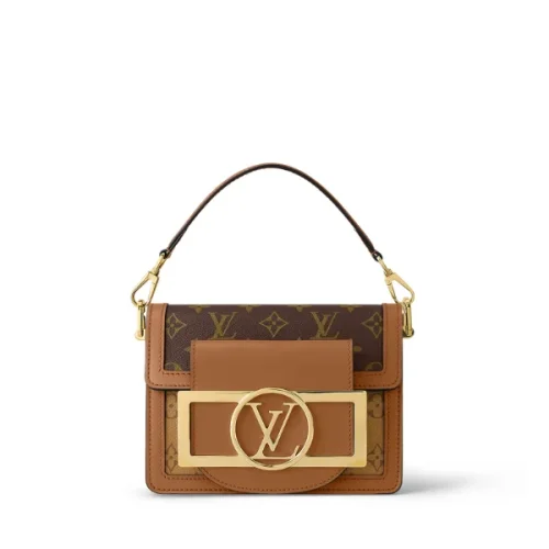 LVBAGS-1-600-_C3_97-600-px-2-227656ea37eb.webp Louis Vuitton Mini Dauphine Lock Xl Brown 20Cm M46537, Designer Handbags, Womens Purse, luxury bags