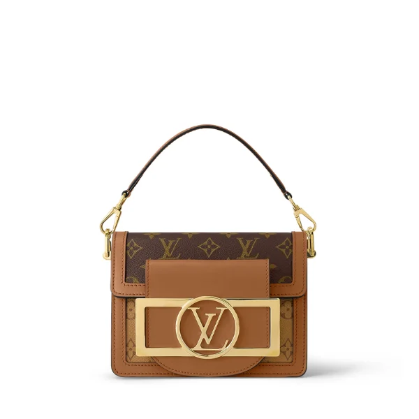 LVBAGS-1-600-_C3_97-600-px-2-227656ea37eb.webp Louis Vuitton Mini Dauphine Lock Xl Brown 20Cm M46537, Designer Handbags, Womens Purse, luxury bags
