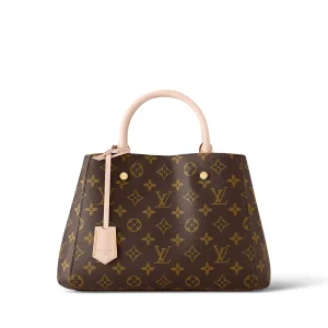 Louis Vuitton Montaigne MM Brown 35Cm M41056, Designer Handbags, Womens Purse, luxury bags