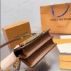 LVBAGS-2-10-83154dbdb7b8.webp Louis Vuitton Mini Dauphine Lock Xl Brown 20Cm M46537, Designer Handbags, Womens Purse, luxury bags
