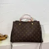 Louis Vuitton Montaigne MM Brown 35Cm M41056, Designer Handbags, Womens Purse, luxury bags