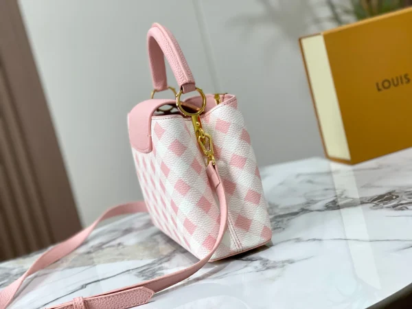 LVBAGS-8-184-dae33031f74b.webp Louis Vuitton Capucines Bb Pink 27Cm M20717, Designer Handbags, Womens Purse, luxury bags