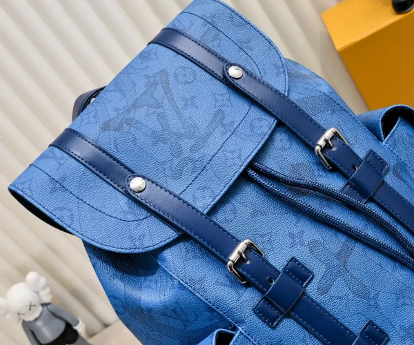 LVBB04-1-2-e5c394104ec5.webp Louis Vuitton Christopher Mm Blue 44Cm M22636, Designer Handbags, Womens Purse, luxury bags