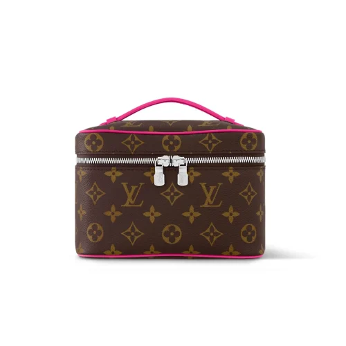LVBB04-3-2-1757d47759b4.webp Louis Vuitton Nice Mini Monogram Canvas Pink 20Cm M46767, Designer Handbags, Womens Purse, luxury bags