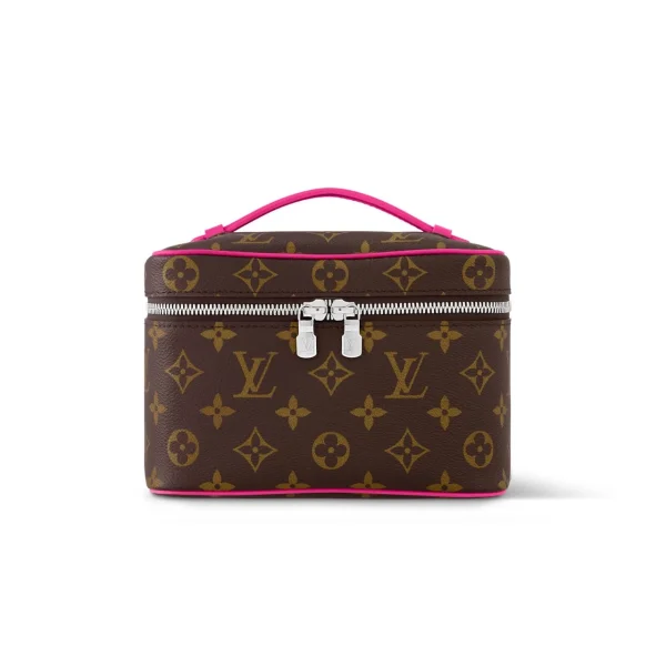 LVBB04-3-2-1757d47759b4.webp Louis Vuitton Nice Mini Monogram Canvas Pink 20Cm M46767, Designer Handbags, Womens Purse, luxury bags