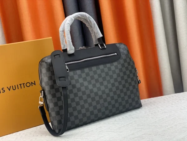 LVBB08-8-7b0292009d7b.webp Louis Vuitton Porte Documents Jour Briefcase Damier Black 37Cm N48260, Designer Handbags, Womens Purse, luxury bags