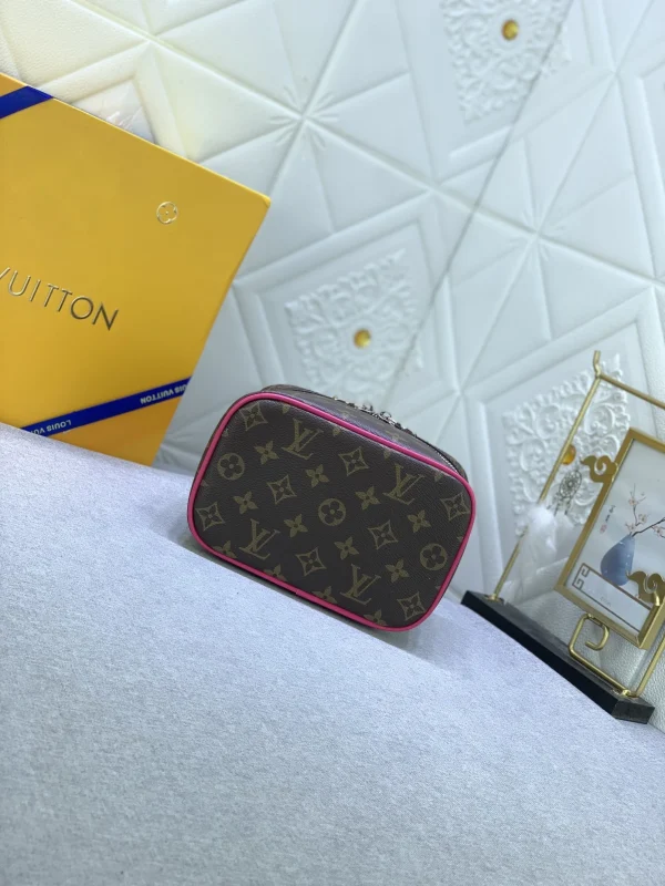 LVBB1-17-f0534985f9ef.webp Louis Vuitton Nice Mini Monogram Canvas Pink 20Cm M46767, Designer Handbags, Womens Purse, luxury bags